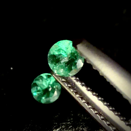 0.32 ct lot of Colombian Emeralds